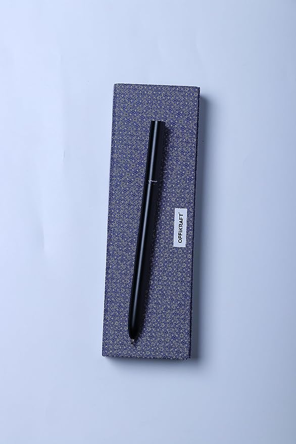 OFFIKRAFT Black classy Ball Pen Box Pack