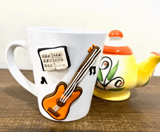 Guitar Music Note Coffee Mug