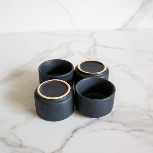 The Mini Black Pinch Bowls