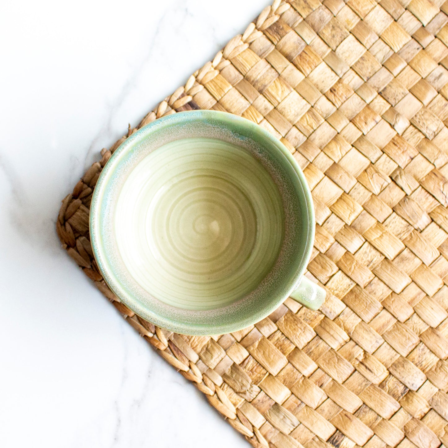 Green Eclipse Latte Mug