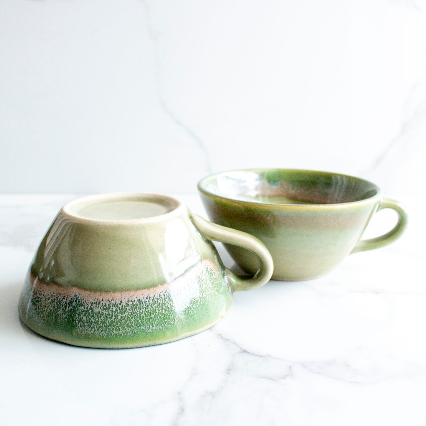 Green Eclipse Latte Mug