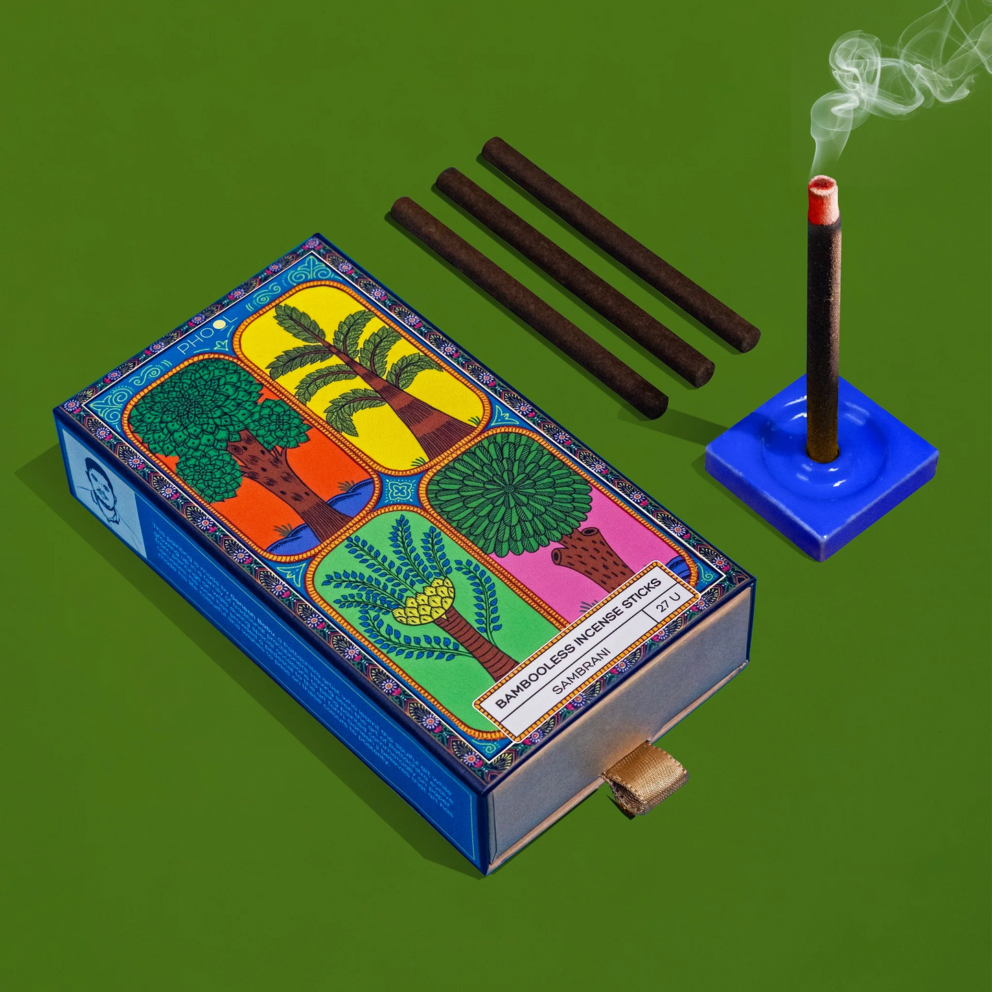 PHOOL BAMBOOLESS INCENSE STICKS - SAMBRANI